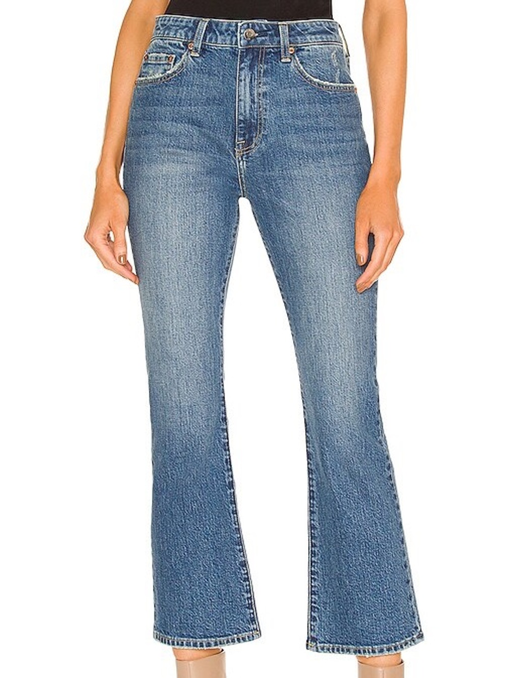 Pistola Lennon High Rise Crop Boot in Adore